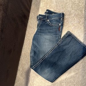 Silver Boot cut Jeans excellent condition